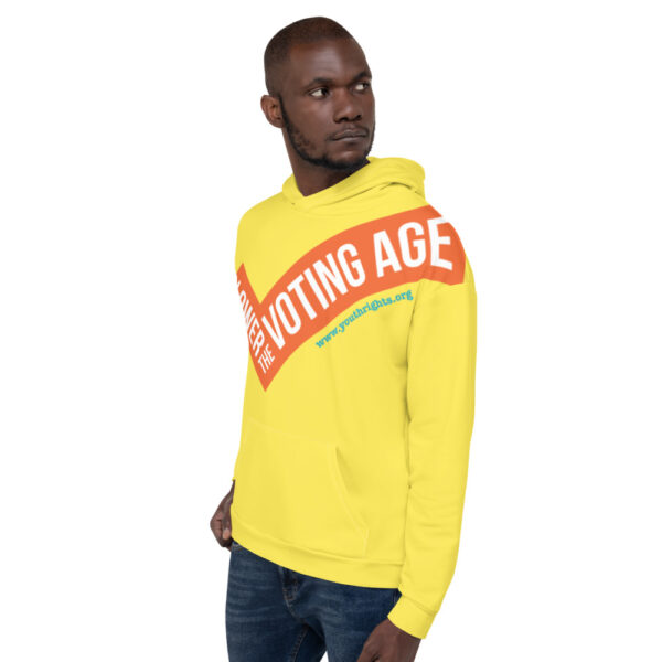 Voting Age - Unisex Hoodie - Image 4