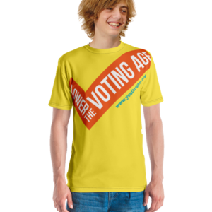 Unfitted Voting Age T-shirt