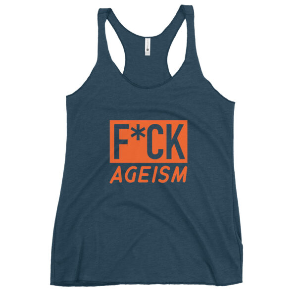 Fitted Anti Ageism Racerback Tank - Image 3