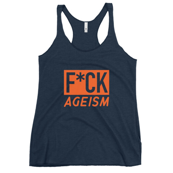 Fitted Anti Ageism Racerback Tank - Image 5