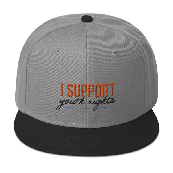 I Support Youth Snapback Hat - Image 12