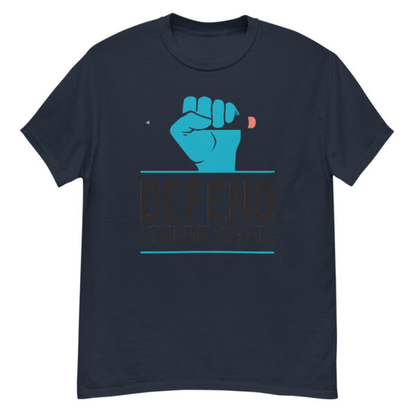 Unfitted Defend Student Rights Heavyweight Tee - Image 3