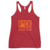 Fitted Anti Ageism Racerback Tank - Image 10